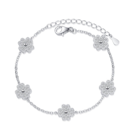 Four-Leaf Clover Bracelet